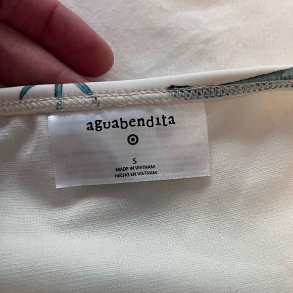 NWT Agua Bendita Bikini Bottoms Low Rise Medium Coverage Sea Horse Starfish S - Picture 6 of 9